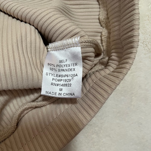 Saints & Hearts Ribbed Wide Leg Pull On Pants - Picture 6 of 10